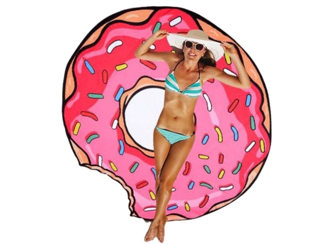 דונאט לונגים לחוף בצורת מאכלים