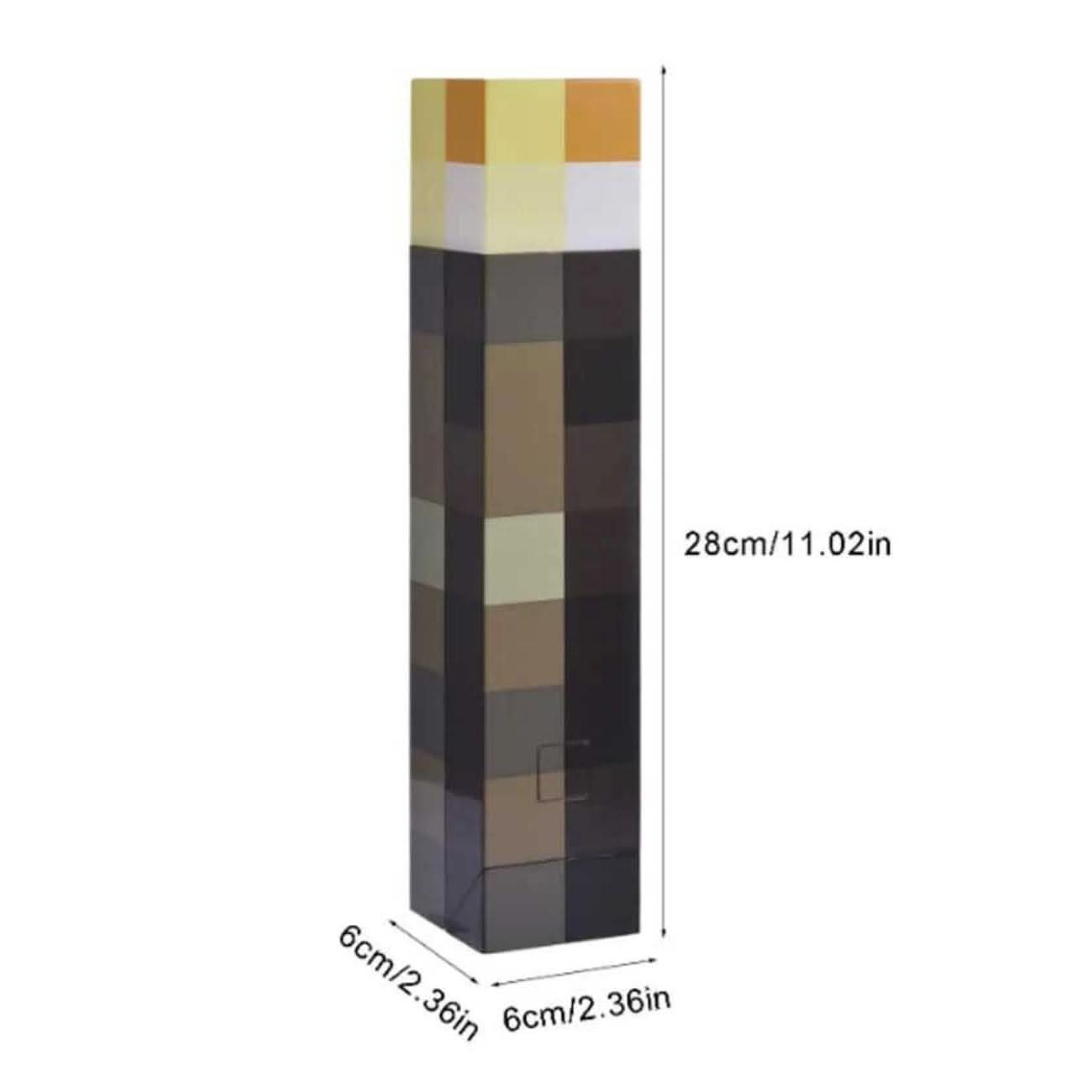 מנורת לפיד מיינקראפט