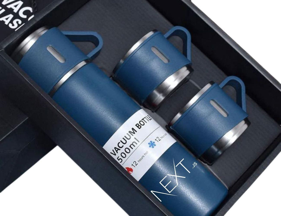 כחול סט תורמוס עם כוסות