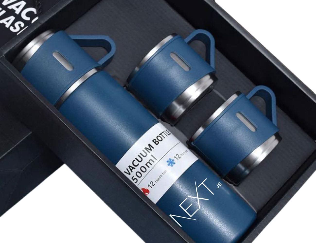 כחול סט תורמוס עם כוסות