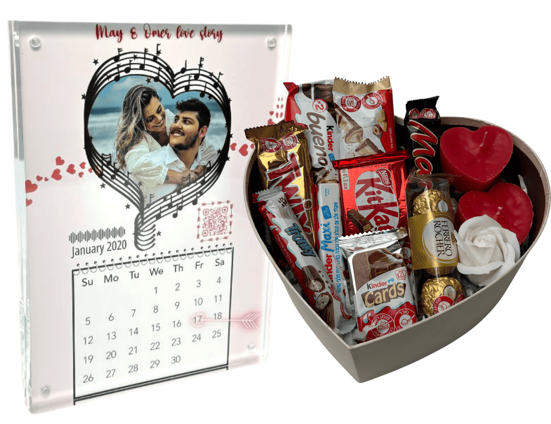 בלוק זכוכית שיר אהבה - היום בו הכרנו