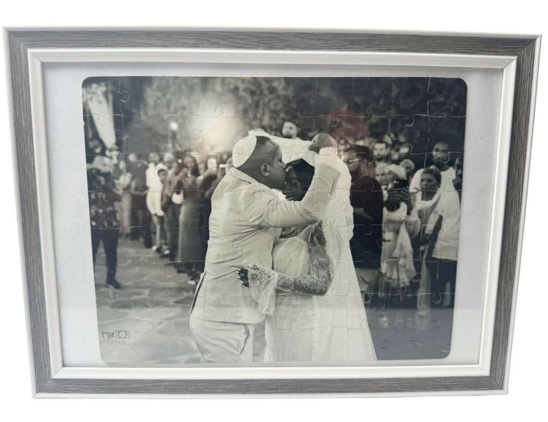 רגילה / ללא מארז פאזל אהבה במסגרת