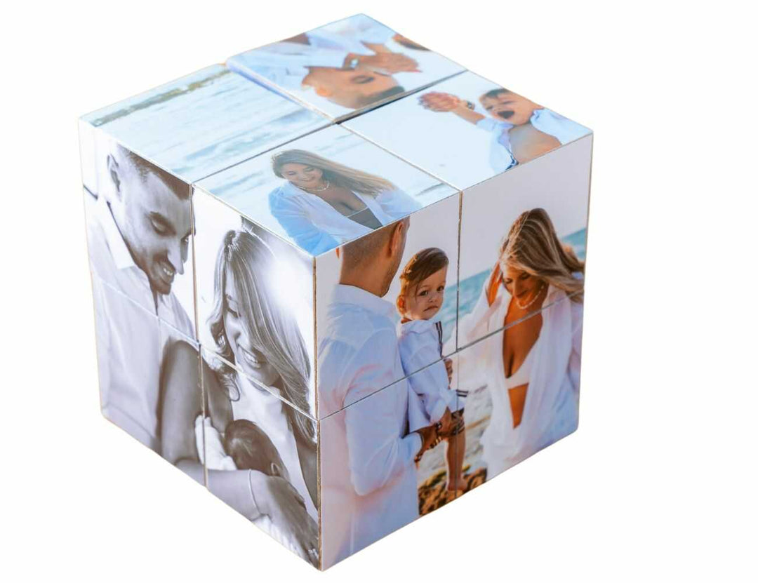 15 תמונות / ללא קיובי - קוביית תמונות נפתחת