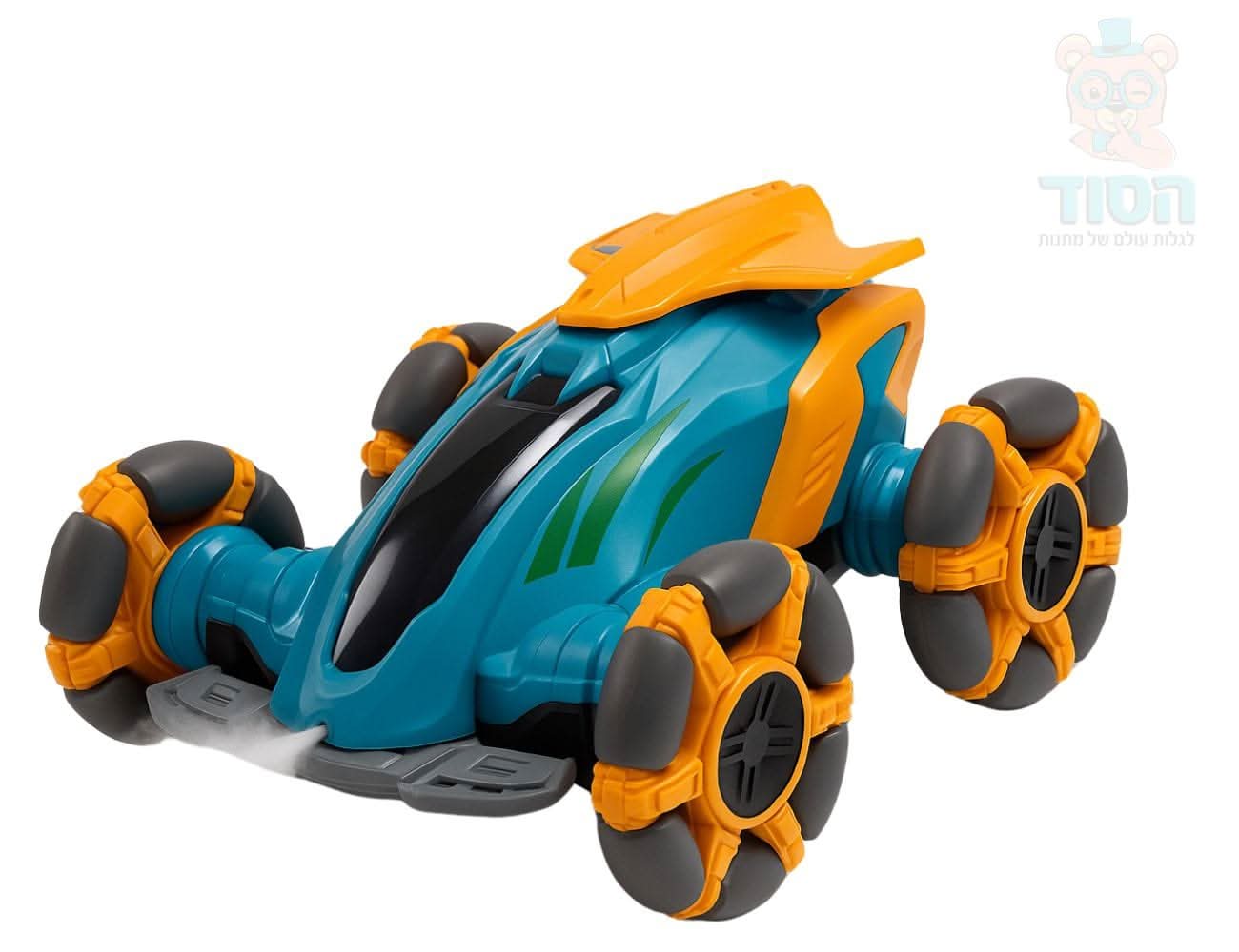 מכונית דריפטים על שלט