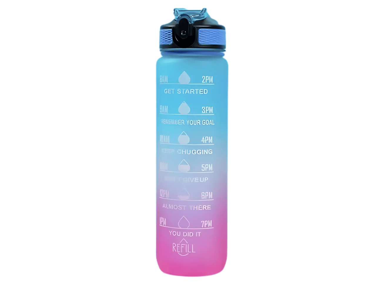 בקבוק מוטיבציה לשתייה