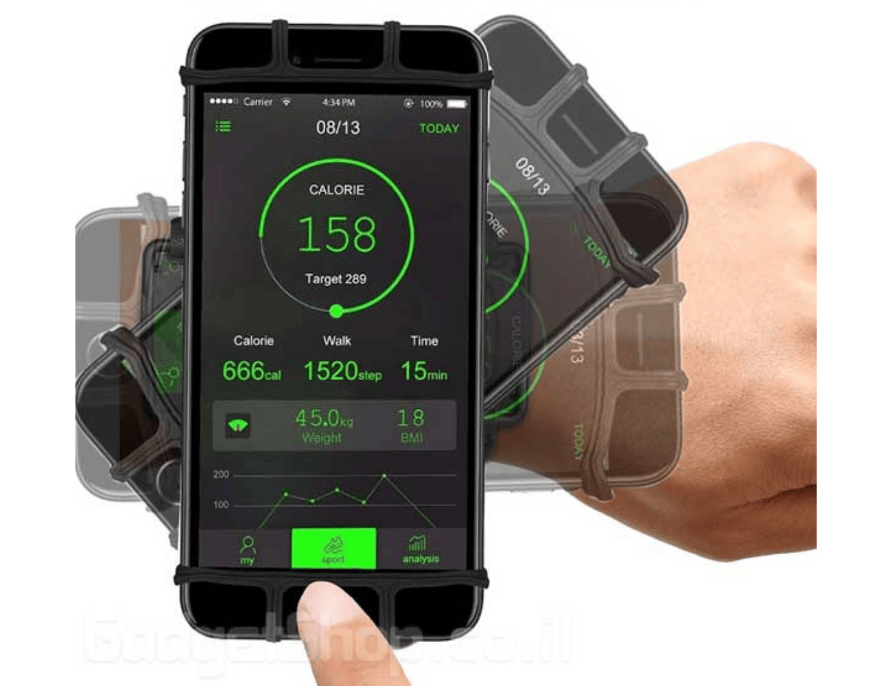 רצועת ספורט אוניברסלית