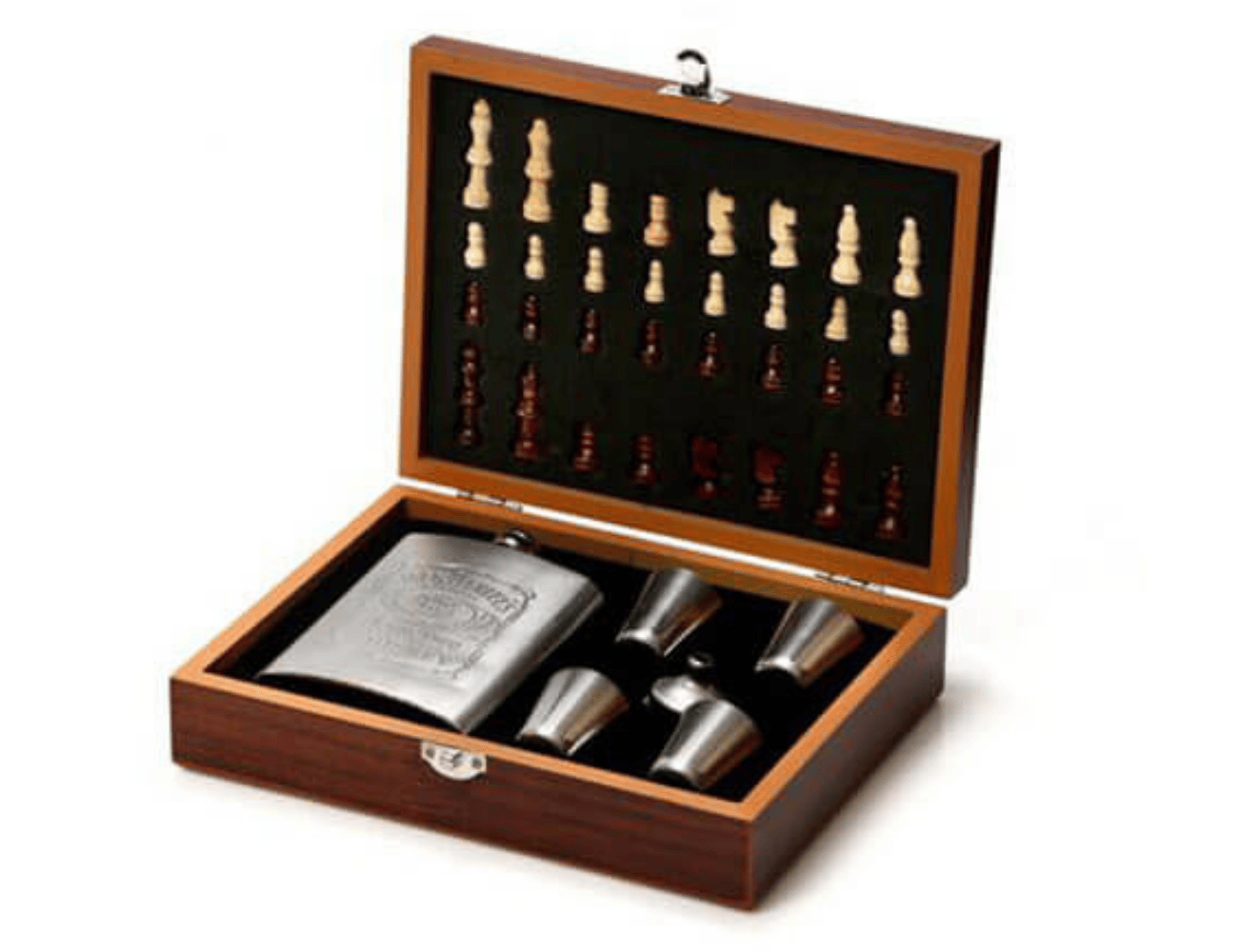 ללא מארז קופסת שחמט וויסקי