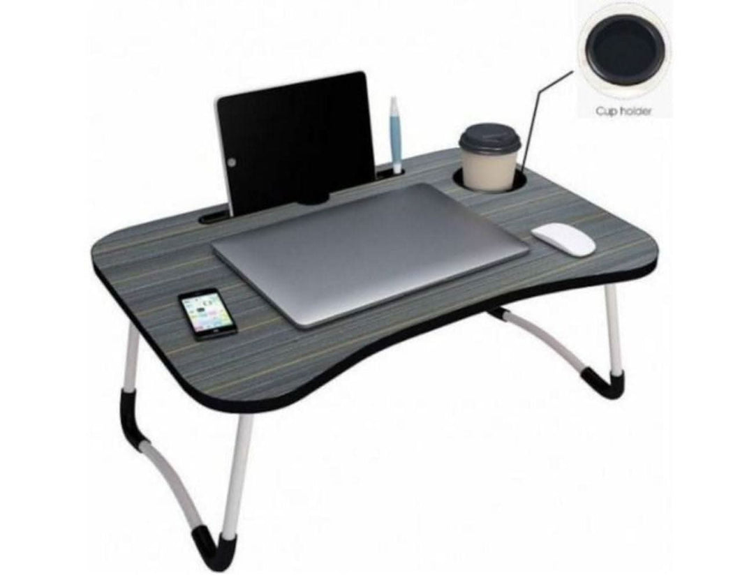 שחור שולחן למחשב נייד