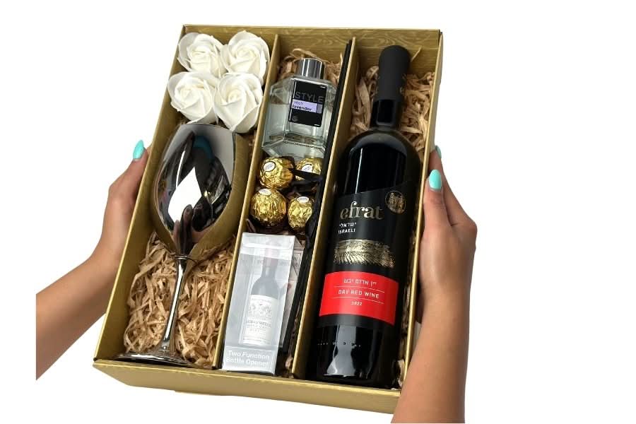 מארז יין טריפל בראשית