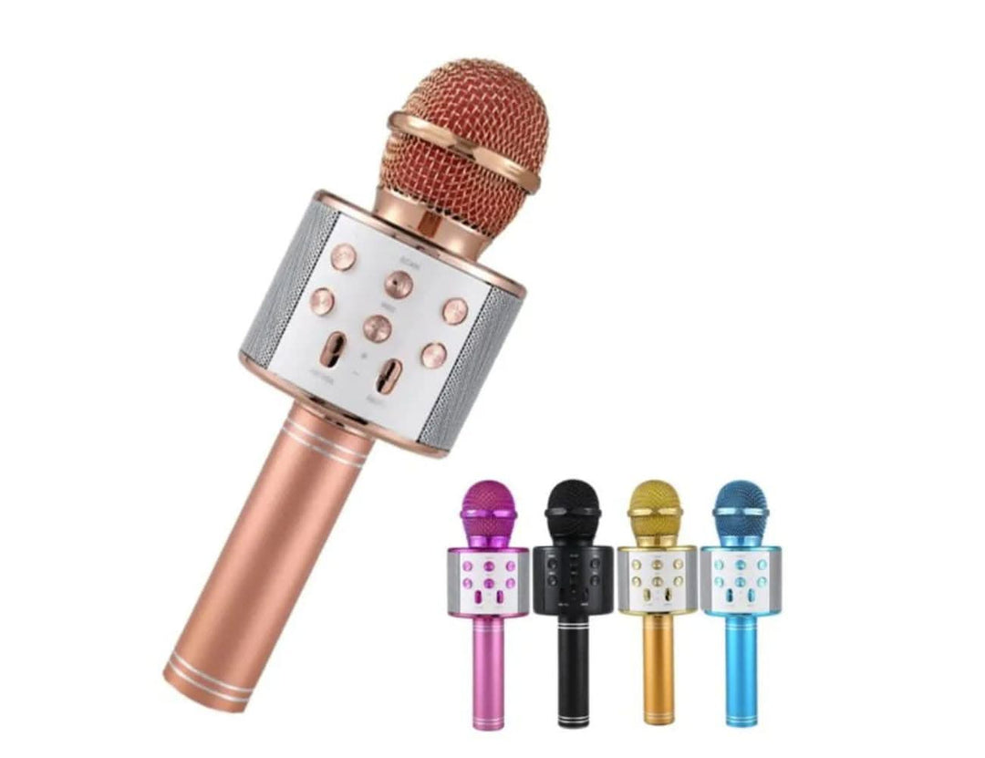 זהב מיקרופון קריוקי לילדים