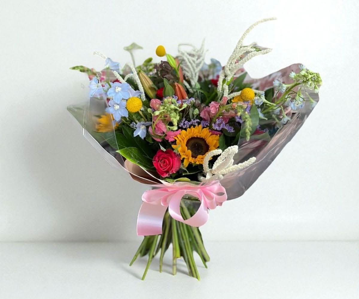 זר קשת פורחת