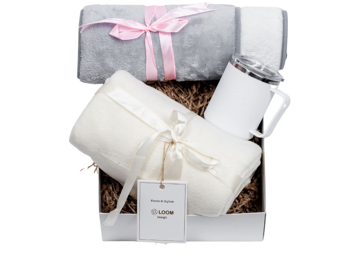 מארז קר לי בהגזמה / לבן כוס תרמית ממותגת