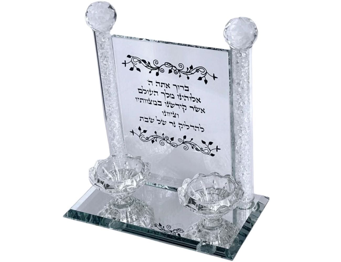 פמוטים לשבת פמוטים לשבת- הדלקת נרות קריסטל