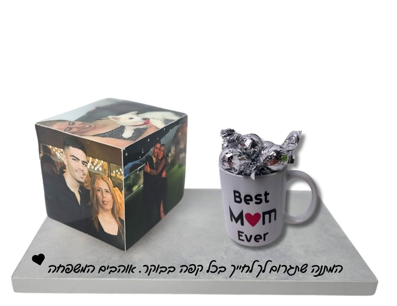 קרוסלת תמונות עם ספל אמא