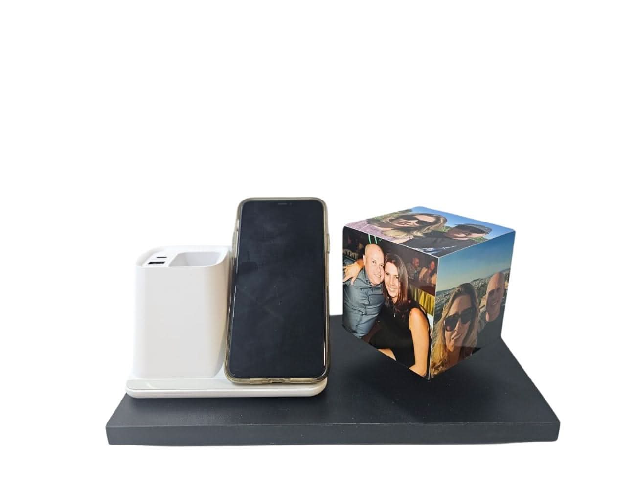 שדרוג מעמד שחור מעמד עטים עם מטען אלחוטי