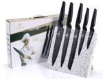 סט 5 סכיני שף עם מעמד מגנטי