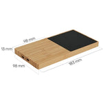 משטח עץ חכם – חימום קפה + טעינה אלחוטית