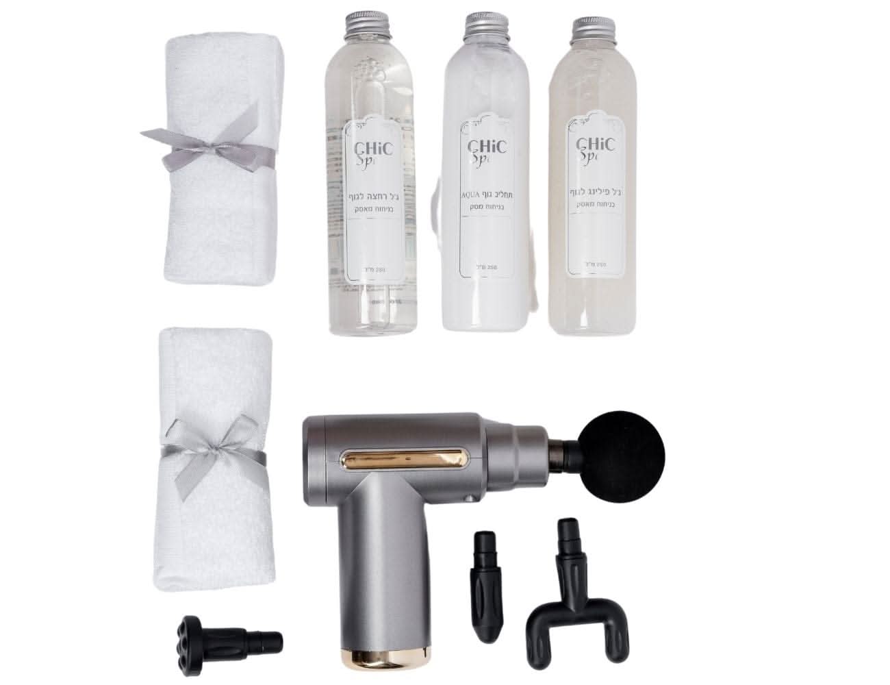 מארז אקדח עיסוי