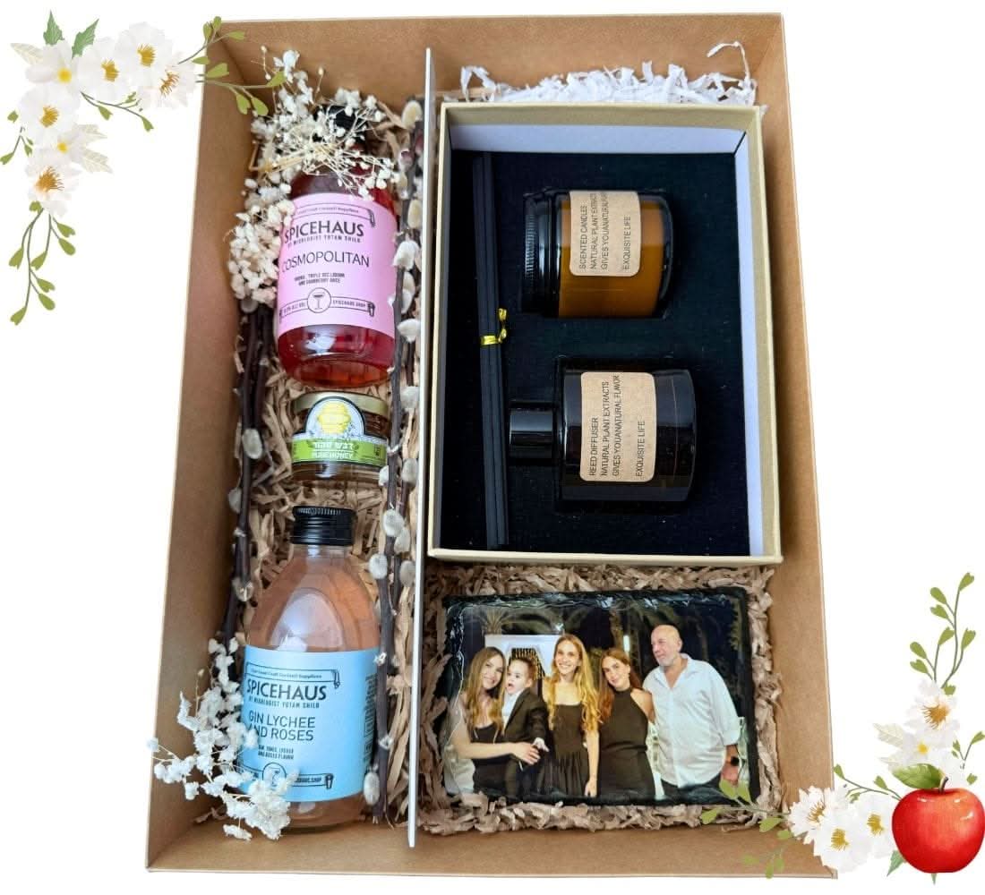 מארז קוקטיילים לחג עם תמונה