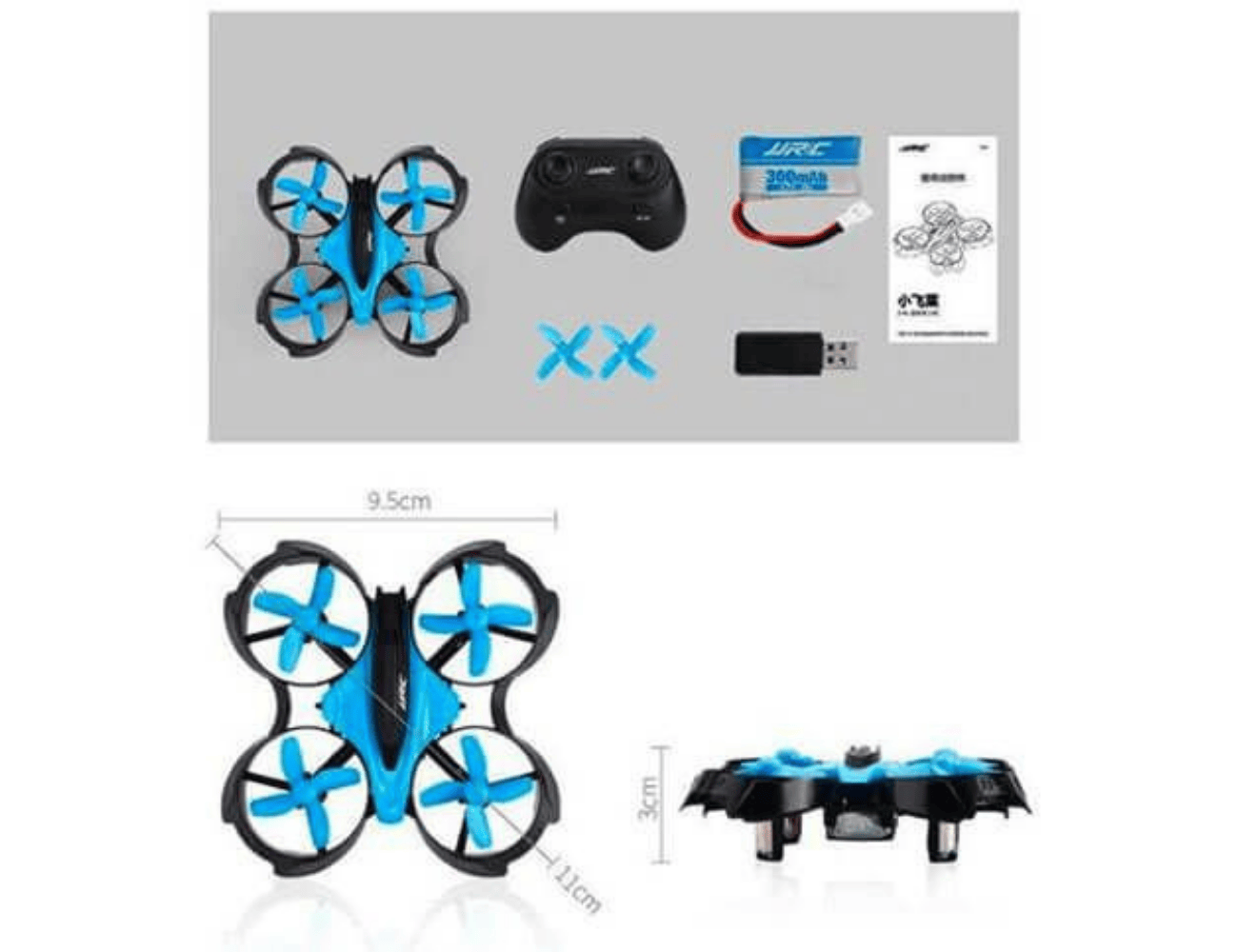 מיני רחפן בטיחותי לילדים