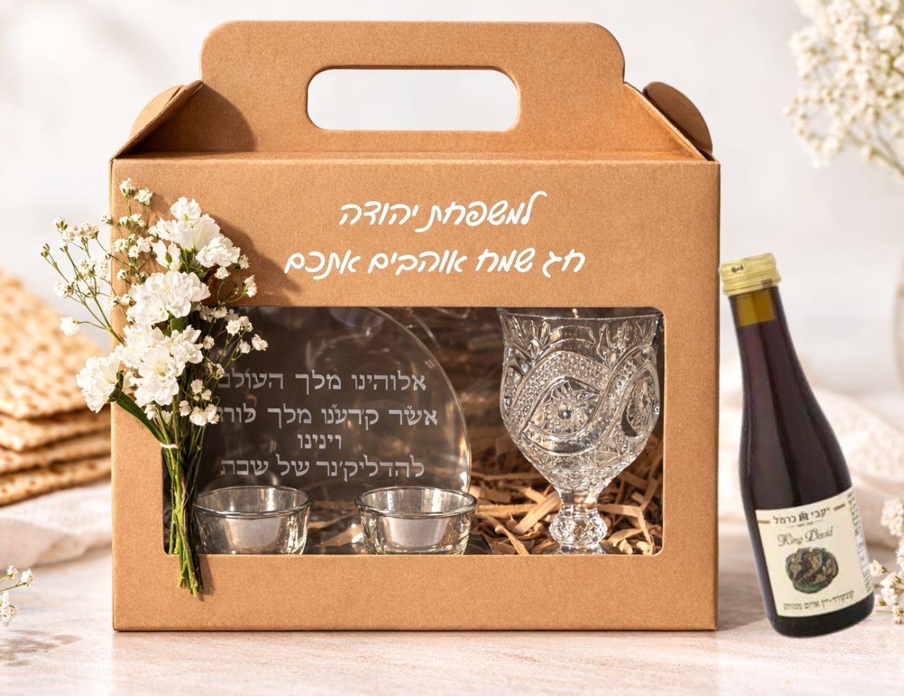 מארז קידוש משפחתי לפסח