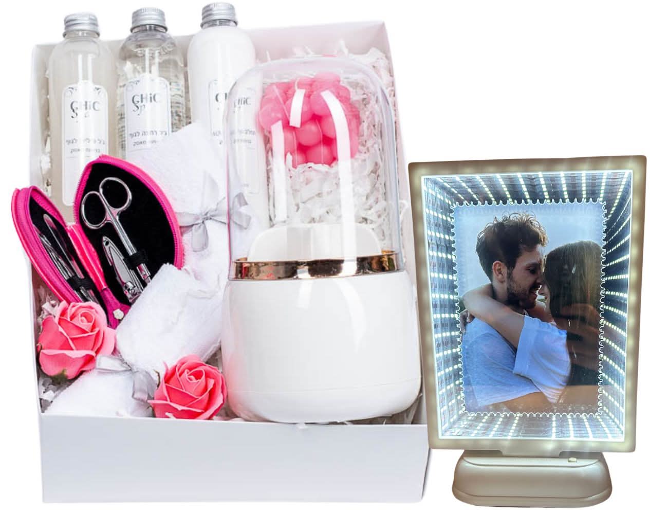 מראה מלבן / מארז טיפוח מושלם מראת הפלא ❤️