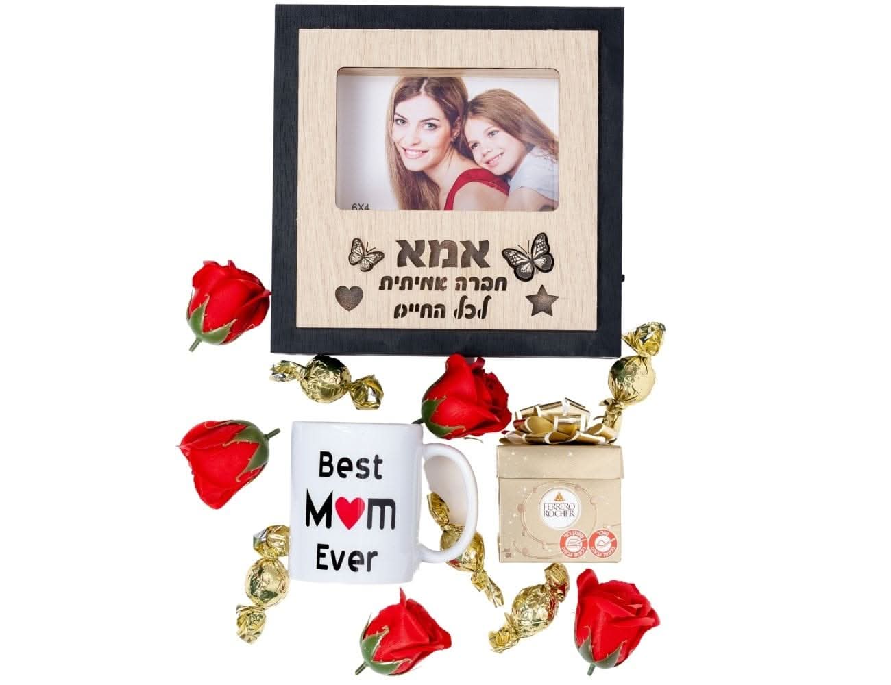 בלוק תמונה מואר לאמא