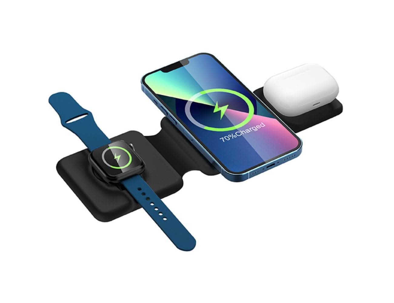 מטען אלחוטי מתקפל