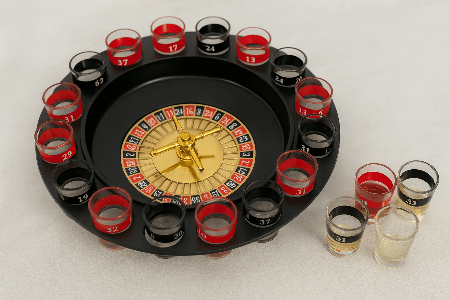 משחק רולטה עם צ'ייסרים