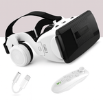 משקפי מציאות מדומה כולל שלט