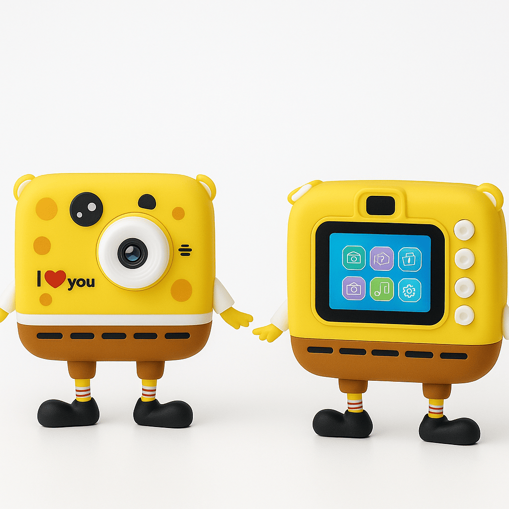מצלמה דיגיטלית לילדים בובספוג