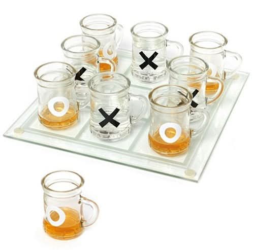 משחק שתייה איקס עיגול צ'ייסר