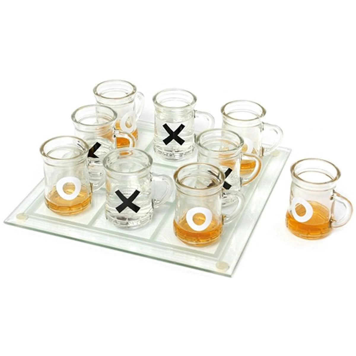 משחק שתייה איקס עיגול צ'ייסר