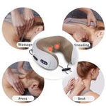 כרית עיסוי שיאצו לצוואר מקצועית