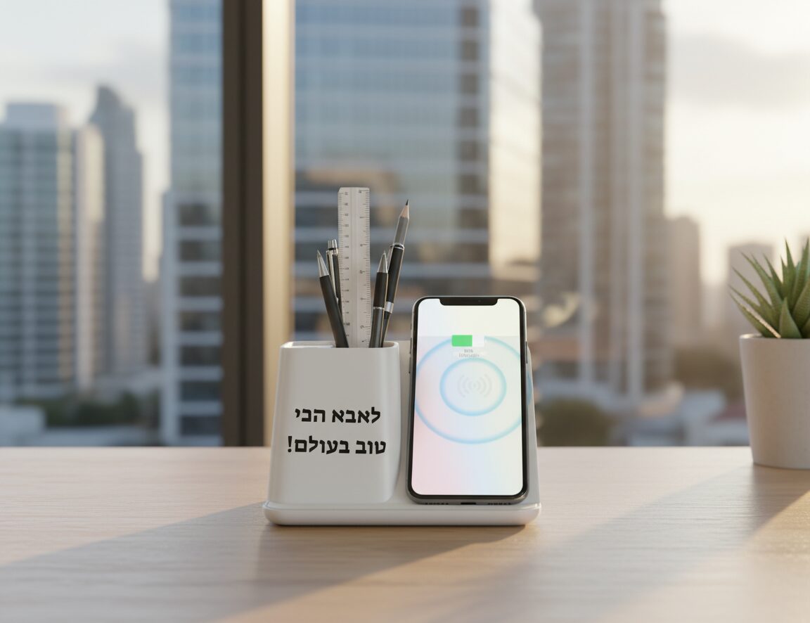 מעמד עטים עם מטען אלחוטי - Image 6