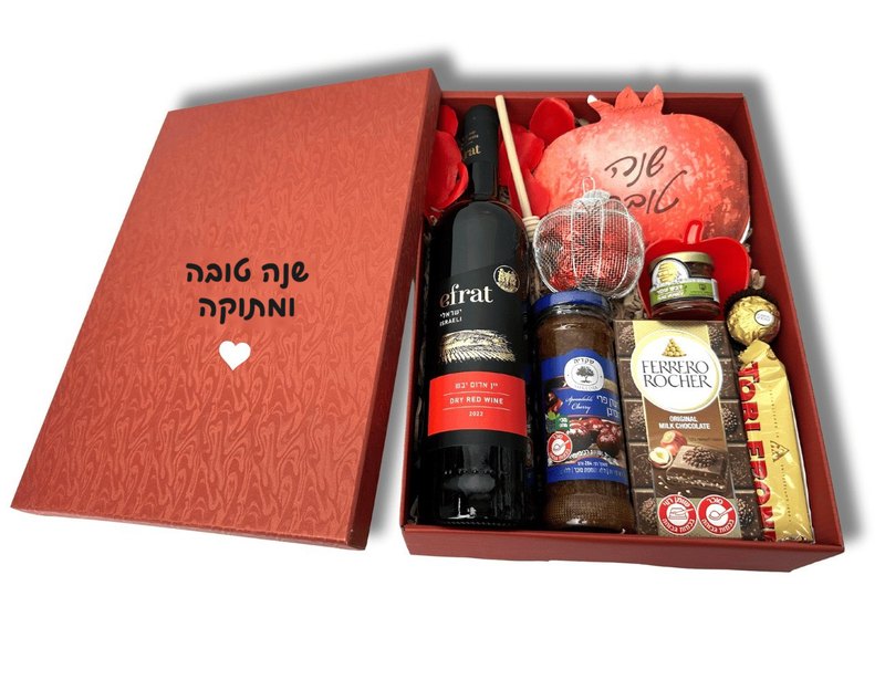 מארז דבש ותפוח - מארזים מתוקים לראש השנה