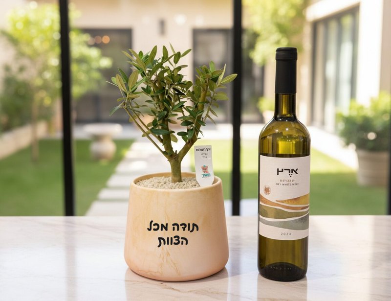 עץ זית שלום - מתנות לעובדים