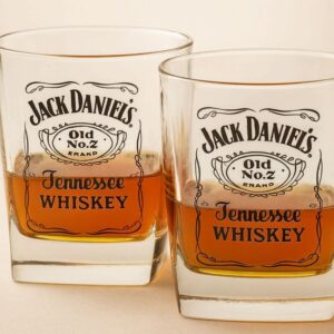 זוג כוסות ג'ק דניאלס Jack daniel's