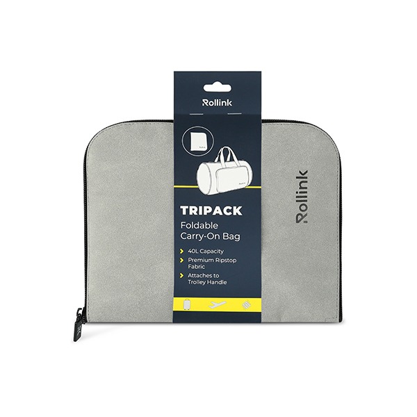 TriPack תיק מתקפל מתאים לעליה למטוס של מותג המזוודות החכמות Rollink