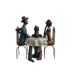 פסל אומנותי בנושא קפה מילאנו מבית Gracia Gallery - מתנה יוקרתית לעיצוב הבית