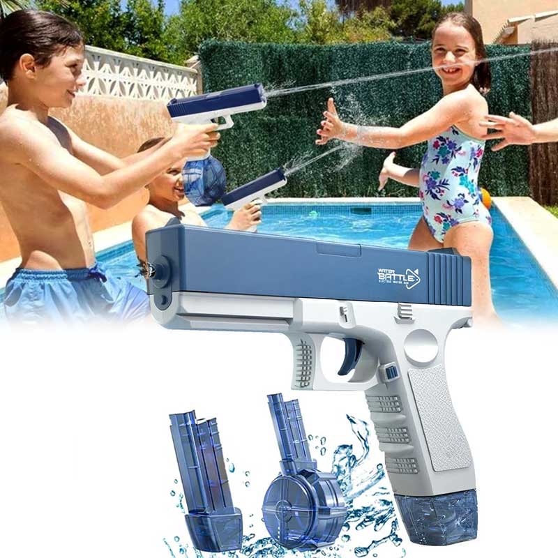 אקדח מים חשמלי עם זוג מחסניות